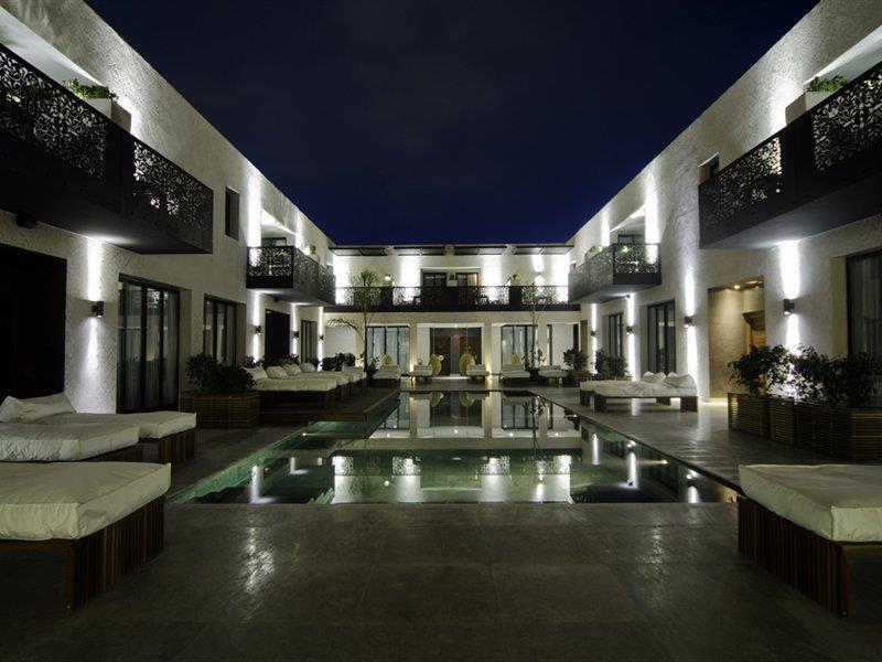 Cesar Resort & Spa Marrakesh Eksteriør billede The hotel's courtyard