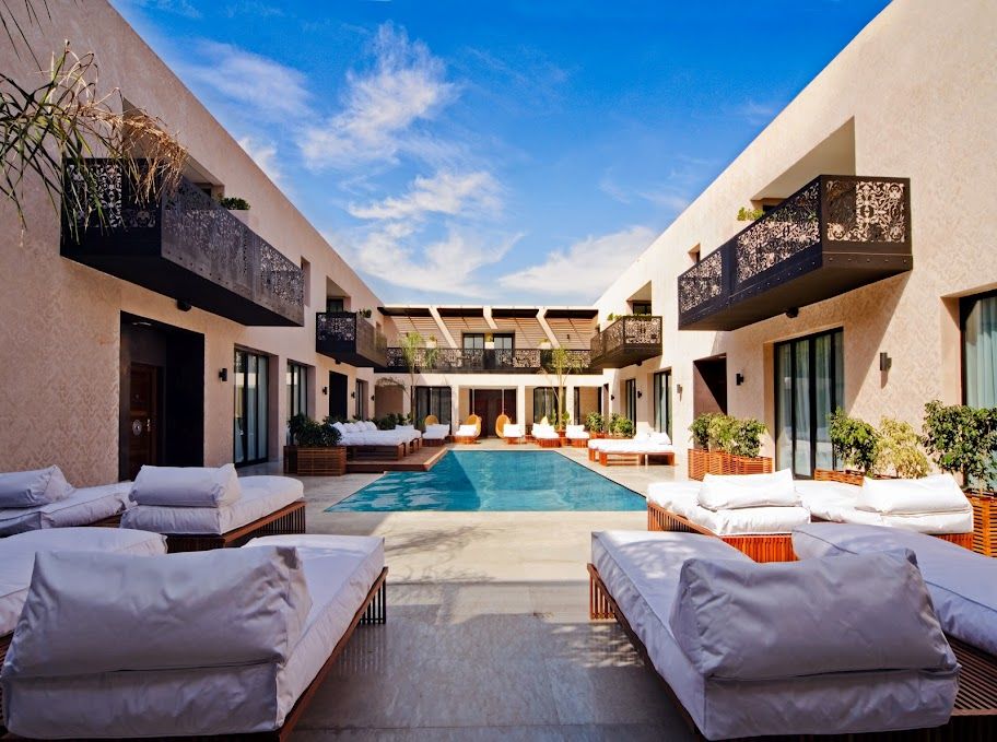 Cesar Resort & Spa Marrakesh Faciliteter billede The Hotel's courtyard