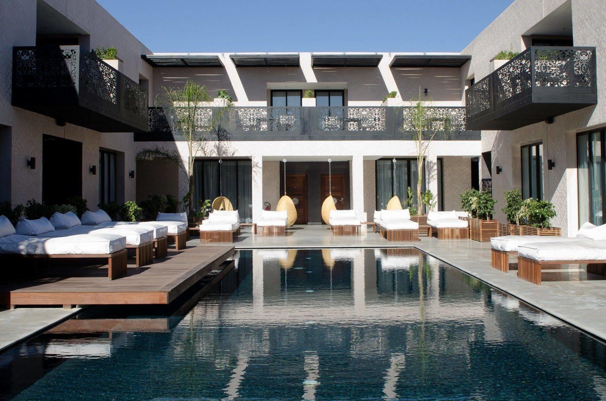 Cesar Resort & Spa Marrakesh Eksteriør billede The Hotel's courtyard